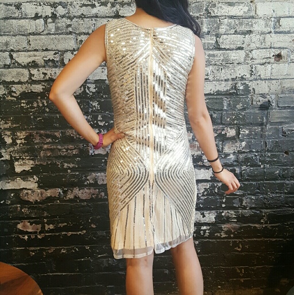 Kayamiya Beaded Sequin Dress - Picture 8 of 8